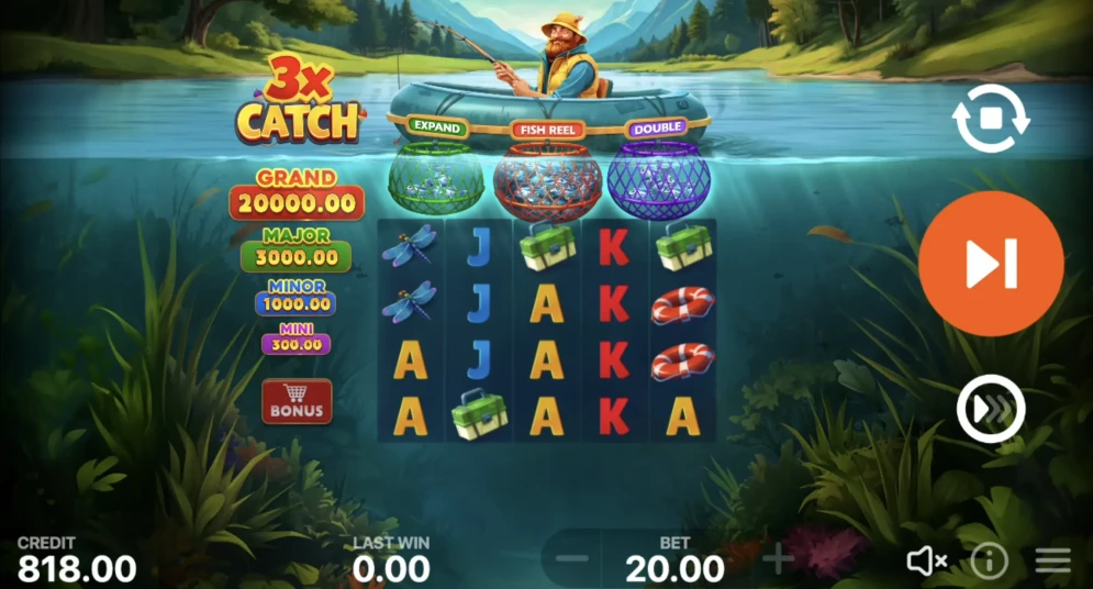 3x Catch