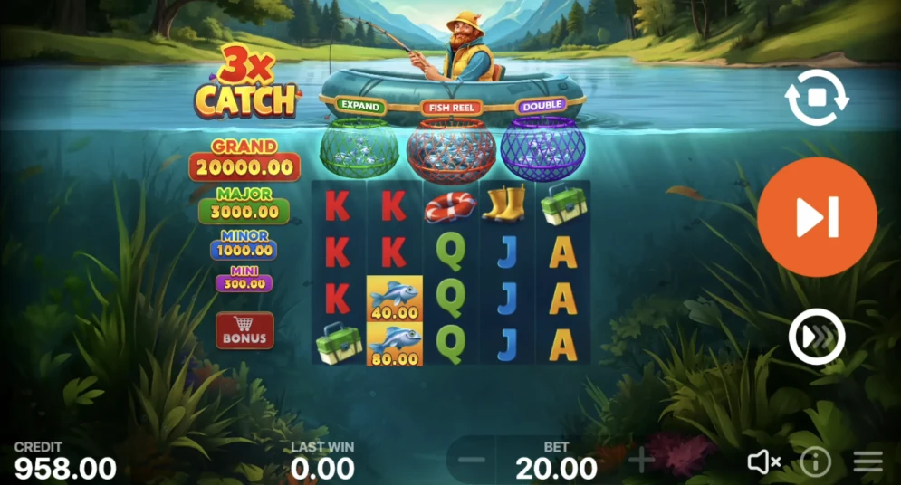 3x Catch Slot