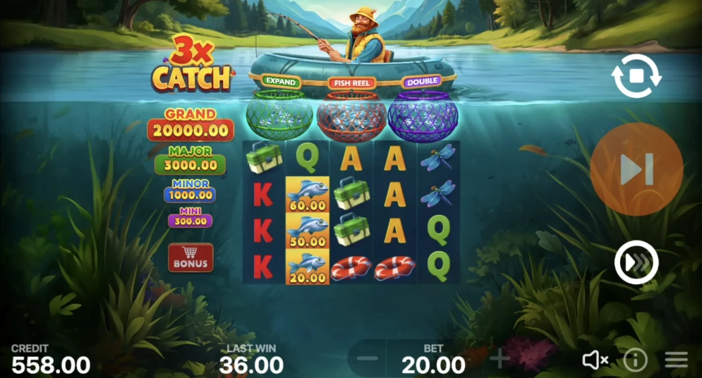 3x Catch Slot